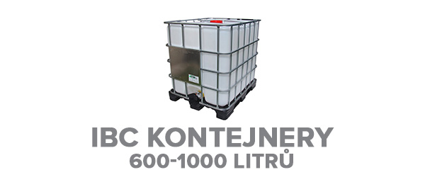 IBC kontejnery 600-1000 litrů