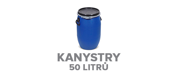 Kanystry 50 litrů